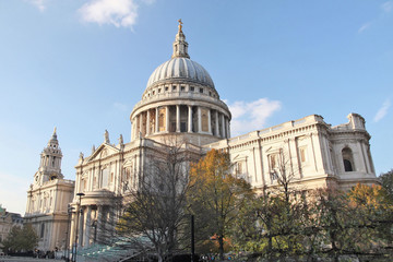 Fototapeta na wymiar Londres, sous la coupole de la cathédrale Saint Paul 