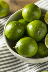 Raw Green Organic Citrus Limes