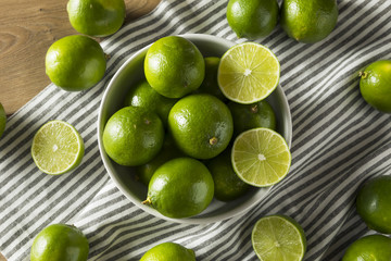 Raw Green Organic Citrus Limes