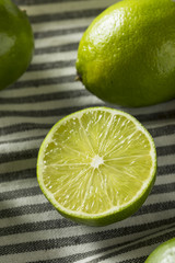 Raw Green Organic Citrus Limes