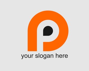 p logo vector
