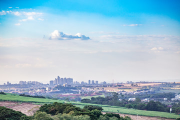 Ribeirao Preto city view landscape