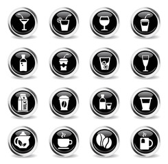 drinks icon set
