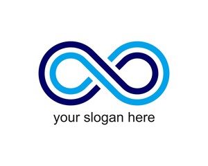 infinity logo vector