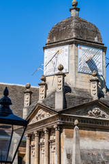 tower with solar clocks