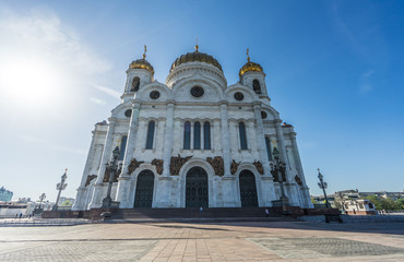 Fototapeta premium The St.savious cathedral in Moscow