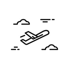 Departure Flight Plane icon