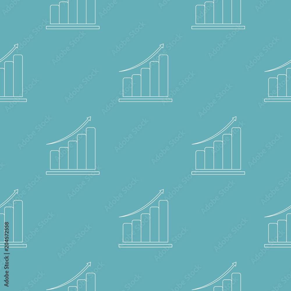 Poster diagram pattern vector seamless repeating for any web design