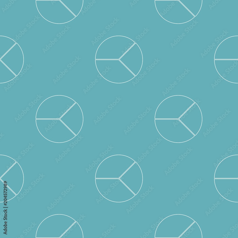 Poster circle graph pattern vector seamless repeating for any web design