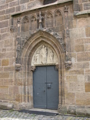 Fototapeta na wymiar Kirchentür