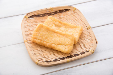 japanese fried tofu, abura-age