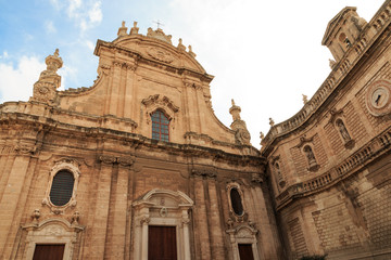 Italy, SE Italy,  province of Bari, region of Apulia, Monopoli. Roman Catholic Cathedral, the...