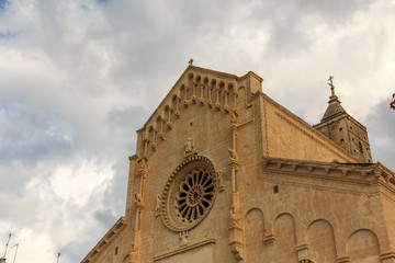 Italy, Southern Italy, Region of Basilicata, Province of Matera, Matera. Basilicata  Church.