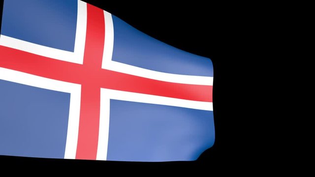 アイスランド共和国の国旗