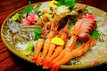 お刺身の盛り合わせ