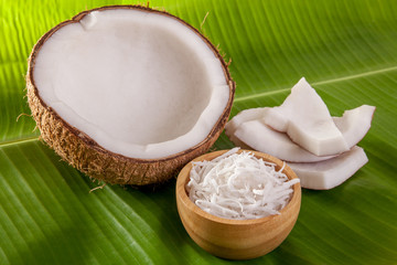 Coconut and Coconut with milk