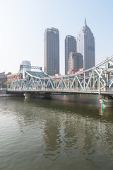 Liberation Bridge in Tianjin, China