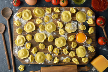 Tortellini and ravioli