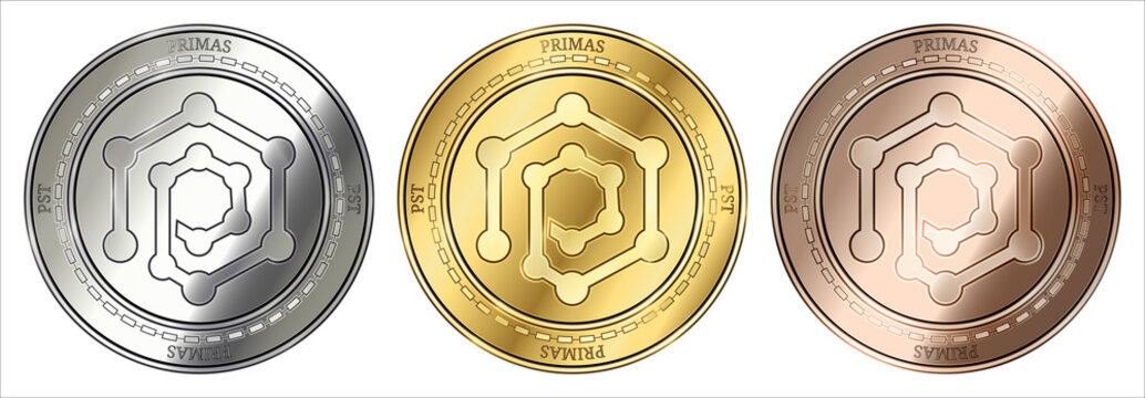  Primas (PST) coin set.