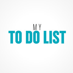 to do list