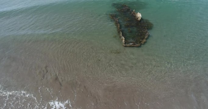 Aerial shots from La Paz bay, Baja California Sur, Mexico.