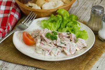 cervelas vinaigrette