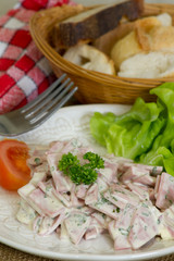 cervelas vinaigrette