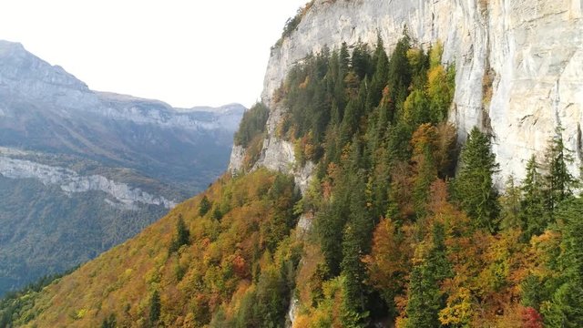 Hauteur de Sallanches, vue par drone
