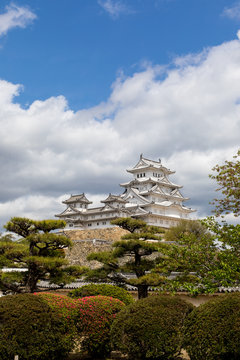Himeji Castle, a national treasure and a UNESCO world heritage site