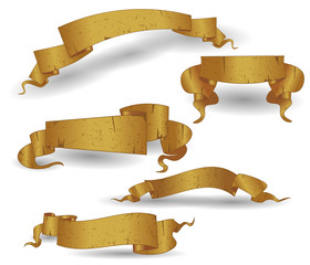 Vector Set of Ribbons for Your Text