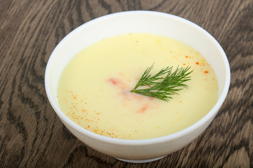 Cheese soup