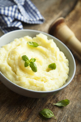 Homemade mashed potato