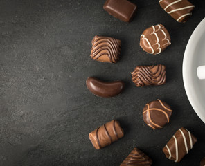 Chocolate Sweets Background