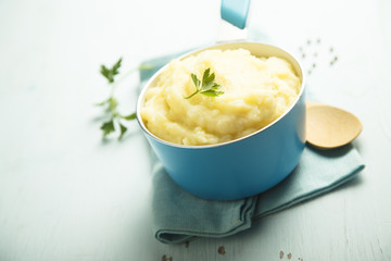 Homemade mashed potato