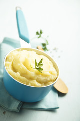 Homemade mashed potato