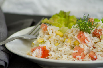 salade de riz