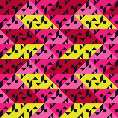 Seamless abstract geometric pattern. The texture of the polygons. Scribble texture. Textile rapport.