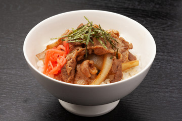 豚肉の焼肉丼