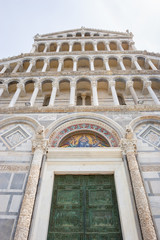 Fototapeta na wymiar Pisa Cathedral, Roman Catholic cathedral dedicated to the Assumption of the Virgin Mary in Pisa, Italy.