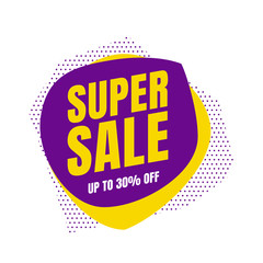 Sale banner template design, Big sale special offer. end of season special offer banner. vector illustration.