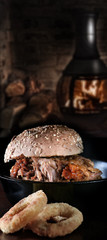 Pulled BBQ Pork Roll