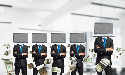 Business addiction on modern technologies.