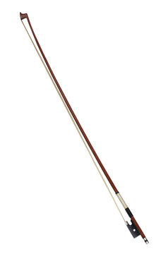 ヴァイオリンの弓/クリッピングパス付き