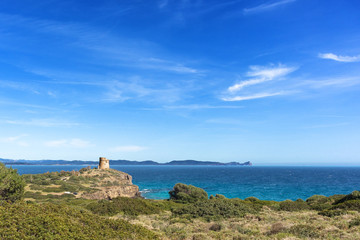Fototapeta na wymiar Torre Canai, Sant'Antioco, Sardegna 