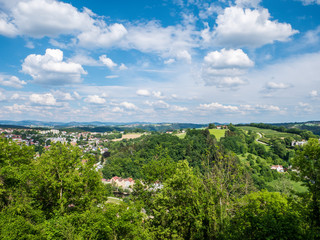 Fototapeta na wymiar Landschaft in Oberösterreich 