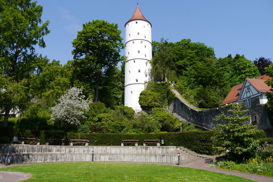 Weißer Turm in Biberach.