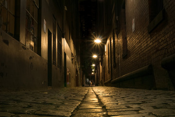 Urban alley way