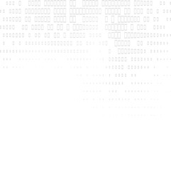 Abstract background with square shapes. Modern technology illustration with square mesh. Digital geometric abstraction with lines and point. vector design