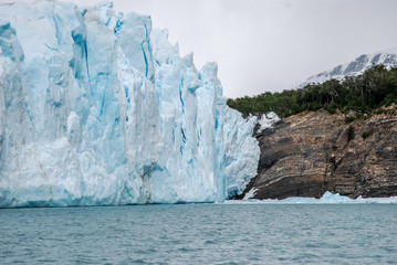 View on south side of Perito Moreno Glacier  