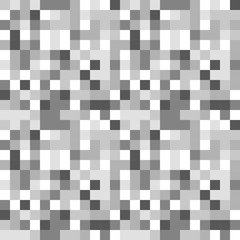 Fototapeta na wymiar Squares mosaic geometric vector seamless pattern.